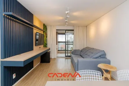 Apartamento com 1 Quarto para alugar, 47m² no Vila Izabel, Curitiba