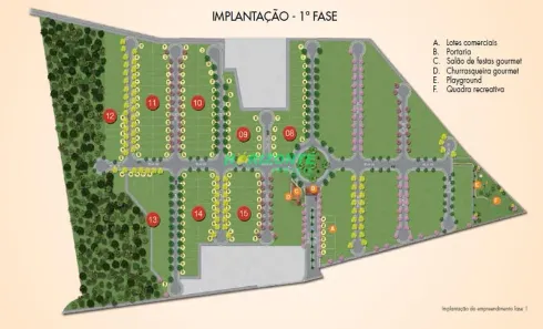 Terreno / Lote / Condomínio à venda, 10m² no Sapé II, Caçapava