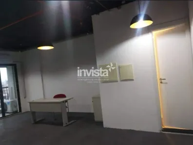 Conjunto Comercial / Sala para alugar, 45m² no Valongo, Santos