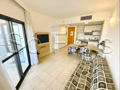 Flat com 1 Quarto para alugar, 47m² no Boqueirão, Santos