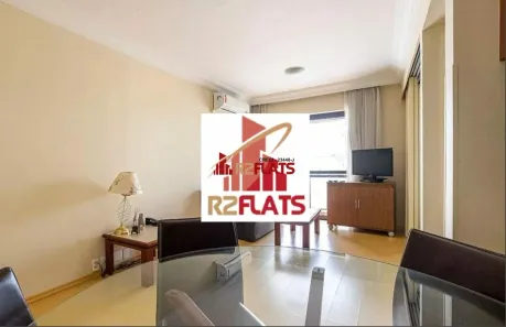 Flat com 1 Quarto para alugar, 45m² no Cerqueira César, São Paulo