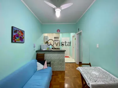 Kitnet com 1 Quarto para alugar, 35m² no Pitangueiras, Guarujá