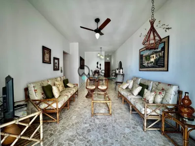 Apartamento com 3 Quartos para alugar, 105m² no Pitangueiras, Guarujá