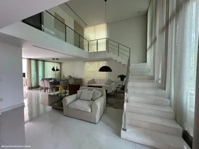 Casa de Condomínio com 4 Quartos para alugar, 472m² no Alphaville (Abrantes), Camaçari