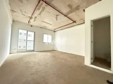 Conjunto Comercial / Sala para alugar, 48m² no Macuco, Santos