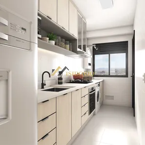 Apartamento com 2 Quartos à venda, 56m² no Centro, Pinhais