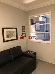 Flat com 1 Quarto para alugar, 33m² no Cerqueira César, São Paulo