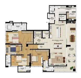 Apartamento com 3 Quartos à venda, 122m² no Renato Gonçalves, Barreiras