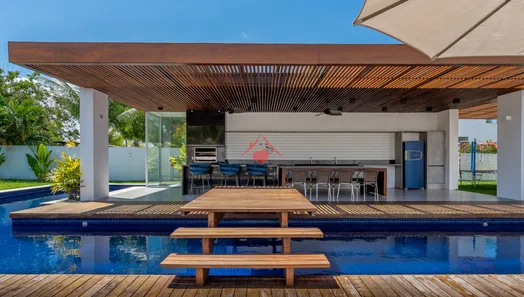 Casa de Condomínio com 5 Quartos à venda, 750m² no Interlagos (Abrantes), Camaçari