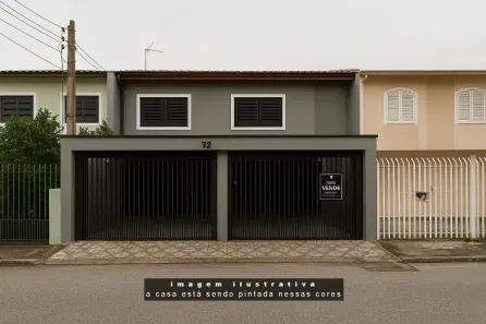 Sobrado com 4 Quartos à venda, 180m² no Conjunto Residencial São Francisco, Taubaté