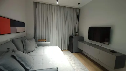 Apartamento com 1 Quarto para alugar, 54m² no José Menino, Santos