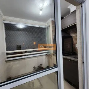 Apartamento com 2 Quartos para alugar, 53m² no Parque Santa Rosa, Suzano