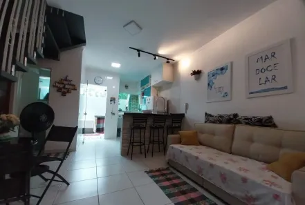 Casa de Condomínio com 2 Quartos para venda ou aluguel, 70m² no Suarão, Itanhaém