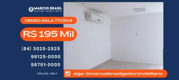 Conjunto Comercial / Sala à venda, 34m² no Lagoa Nova, Natal