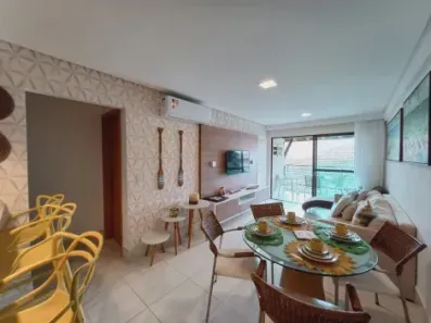 Apartamento com 2 Quartos à venda, 72m² no Maracaipe, Ipojuca