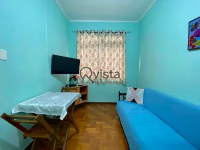 Kitnet com 1 Quarto para alugar, 35m² no Pitangueiras, Guarujá