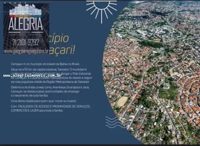 Terreno / Lote / Condomínio à venda, 180m² no Pólo Industrial de Camaçari, Camaçari