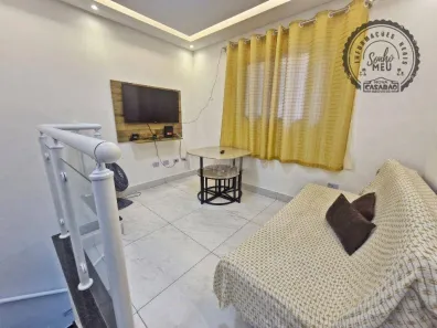 Casa de Condomínio com 2 Quartos para alugar, 48m² no Aviação, Praia Grande
