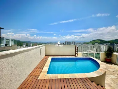 Cobertura com 2 Quartos para alugar, 196m² no Jardim Las Palmas, Guarujá