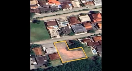 Terreno / Lote / Condomínio à venda, 1071m² no Praia do Ervino, São Francisco do Sul