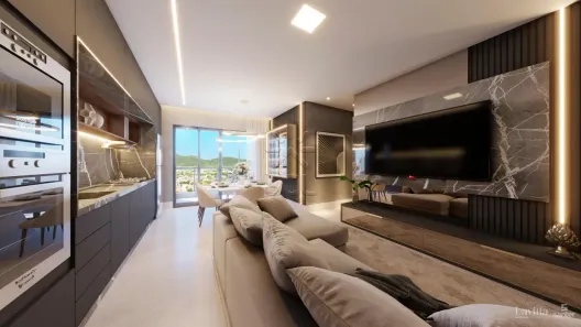 Apartamento com 3 Quartos à venda, 76m² no Praia de Armação do Itapocorói, Penha