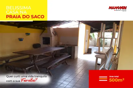 Casa com 7 Quartos à venda, 400m² no Praia do Saco, Estância