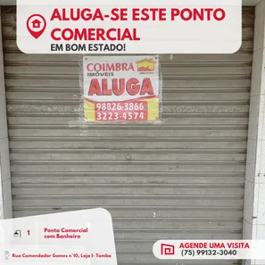 Loja / Salão / Ponto Comercial para alugar, 10m² no Tomba, Feira de Santana
