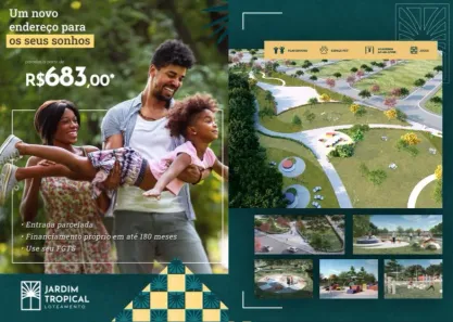 Terreno / Lote / Condomínio à venda, 160m² no Jardim Tropical, Colina