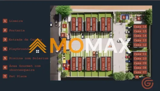 Casa de Condomínio com 3 Quartos à venda, 82m² no Chácara do Carmo, Vargem Grande Paulista