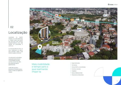 Flat com 1 Quarto à venda, 22m² no Jardim Amália, Volta Redonda