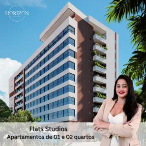 Apartamento com 1 Quarto à venda, 23m² no Centro, São José da Coroa Grande