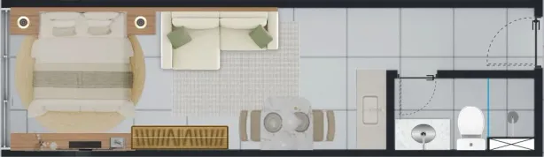 Apartamento com 2 Quartos à venda, 58m² no Centro, São José da Coroa Grande