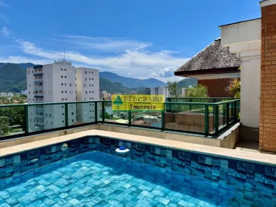 Cobertura com 4 Quartos para venda ou aluguel, 230m² no Prainha, Caraguatatuba