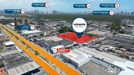 Apartamento com 2 Quartos à venda, 36m² no Imbiribeira, Recife