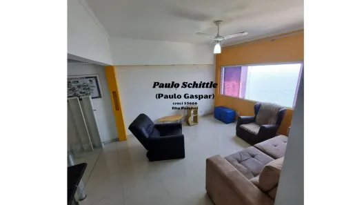 Apartamento com 2 Quartos para venda ou aluguel, 56m² no Ilha Porchat, São Vicente