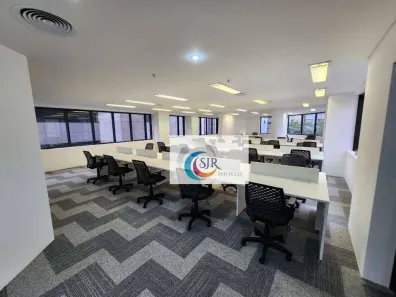 Conjunto Comercial / Sala para alugar, 223m² no Cidade Monções, São Paulo