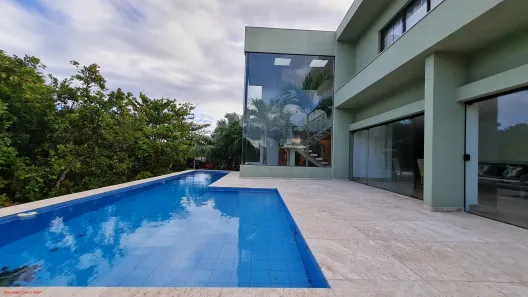 Casa de Condomínio com 4 Quartos para venda ou aluguel, 570m² no Busca Vida (Abrantes), Camaçari