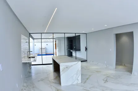 Casa de Condomínio com 3 Quartos à venda, 161m² no Jardins Bolonha, Senador Canedo