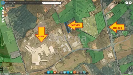 Terreno / Lote / Condomínio para alugar, 21000m² no Campo Largo da Roseira, São José dos Pinhais