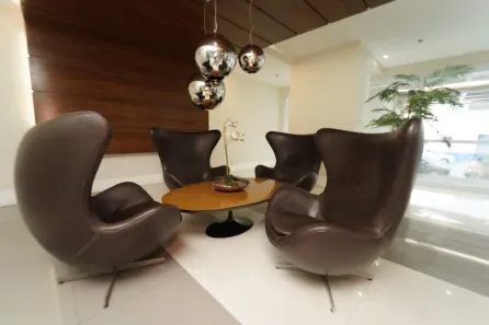 Conjunto Comercial / Sala para alugar, 41m² no Vila Mathias, Santos