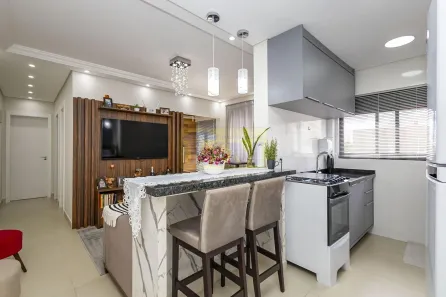 Apartamento com 2 Quartos à venda, 54m² no Pineville, Pinhais