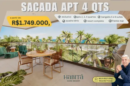 Cobertura com 4 Quartos à venda, 217m² no Porto de Galinhas, Ipojuca