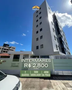 Apartamento com 2 Quartos para alugar, 64m² no Centro, Cabedelo