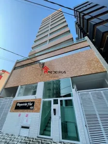 Flat com 1 Quarto à venda, 41m² no Boqueirão, Praia Grande