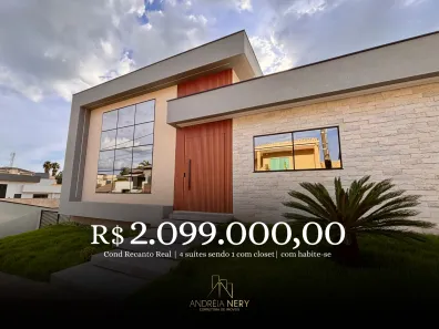 Casa de Condomínio com 4 Quartos à venda, 302m² no Região dos Lagos, Brasília