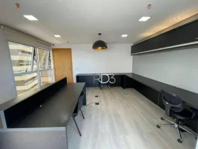 Conjunto Comercial / Sala para alugar, 34m² no Centro, São Vicente