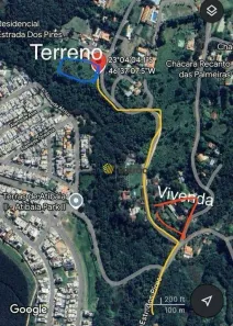 Terreno / Lote / Condomínio à venda, 3516m² no Chácaras Maringá, Atibaia