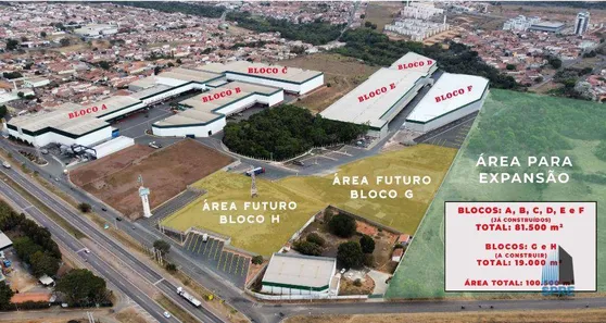 Galpão / Depósito / Armazém para alugar, 6500m² no Jardim Novo II, Rio Claro