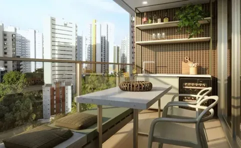 Apartamento com 2 Quartos à venda, 55m² no Graças, Recife