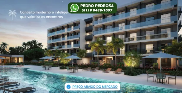 Apartamento com 2 Quartos à venda, 79m² no Praia dos Carneiros, Tamandaré